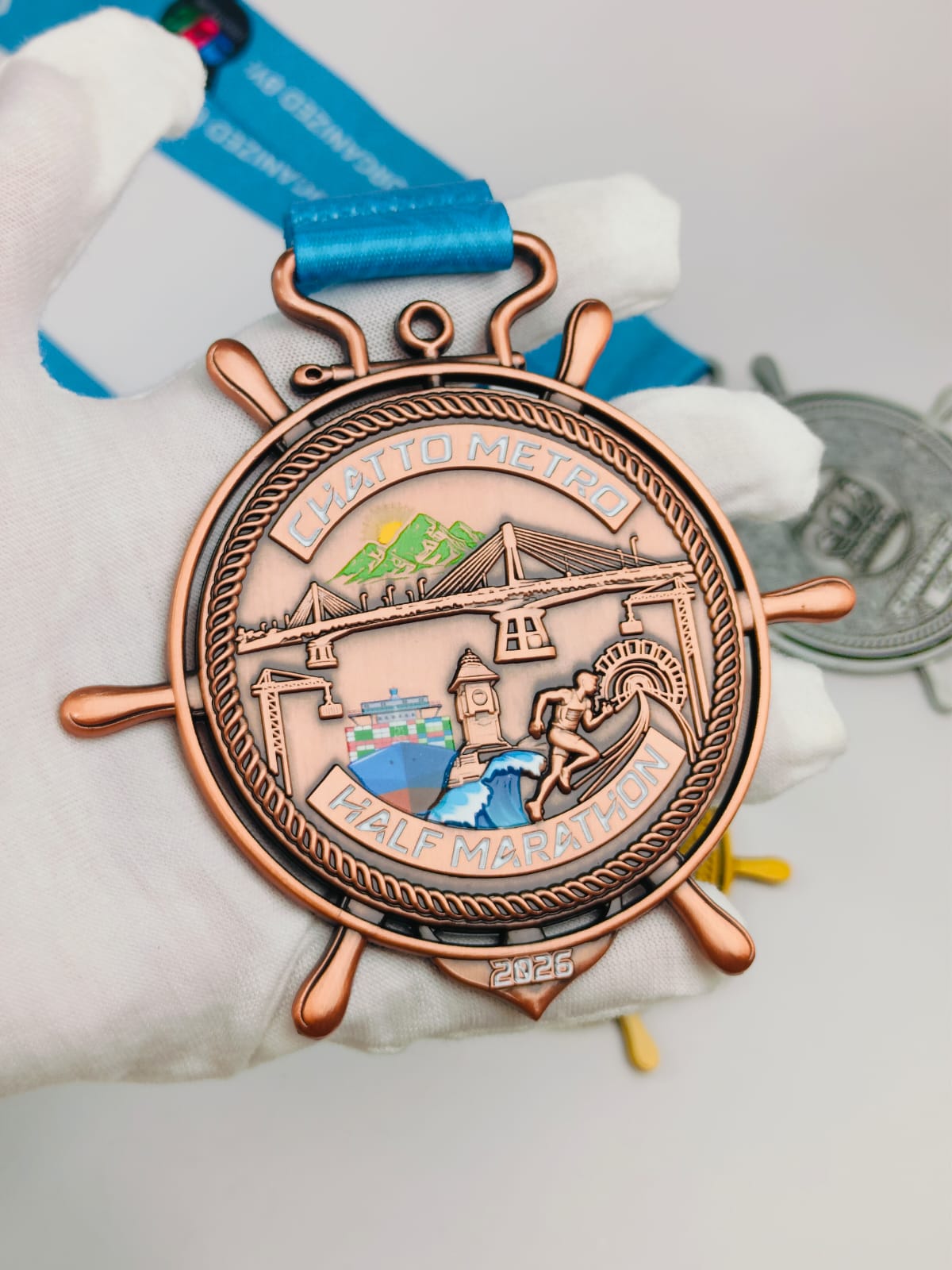 5 KM BRONZE finisher medal